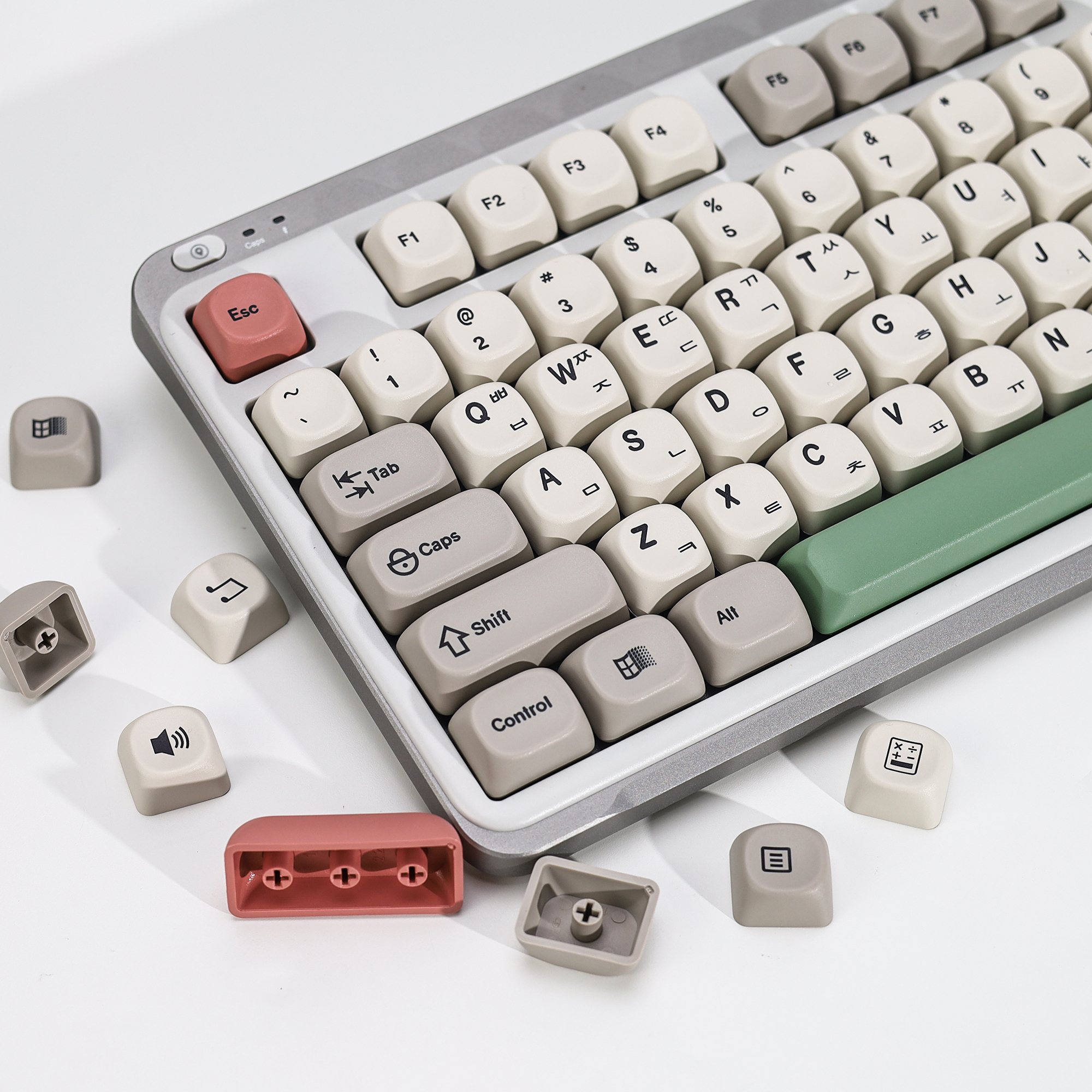 KBDiy Korean Keycaps GMK 9009  - đánh giá và giá Retro Gaming Theme