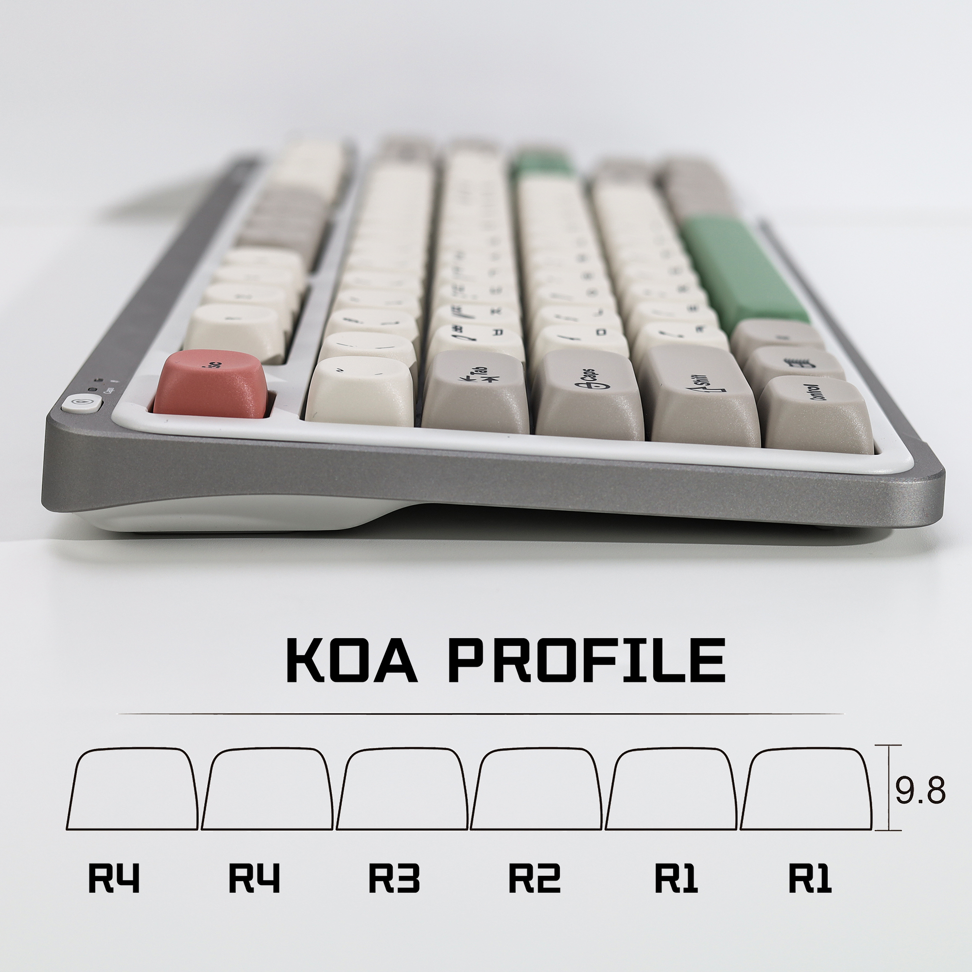 KBDiy Korean Keycaps GMK 9009  - đánh giá và giá Retro Gaming Theme