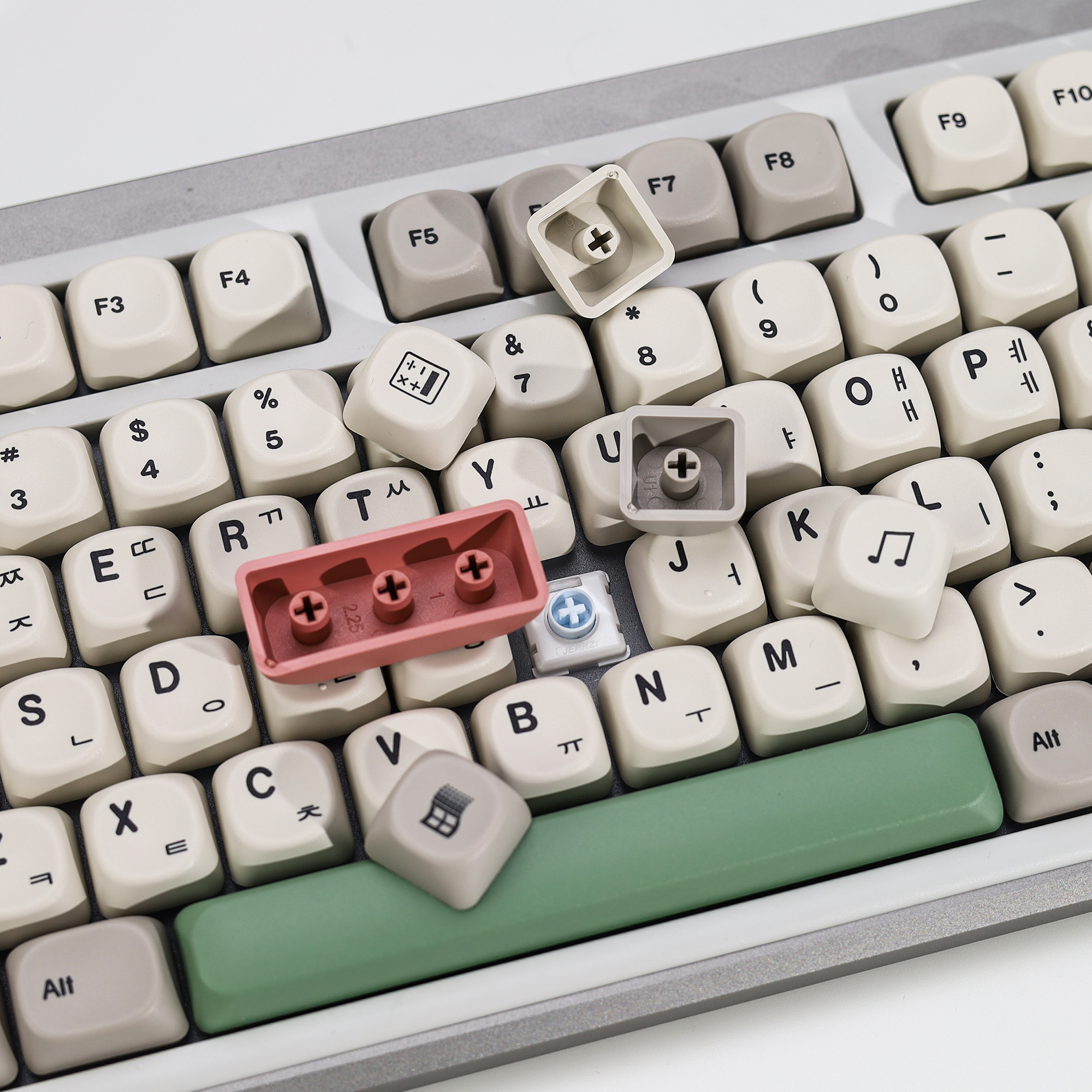KBDiy Korean Keycaps GMK 9009  - đánh giá và giá Retro Gaming Theme