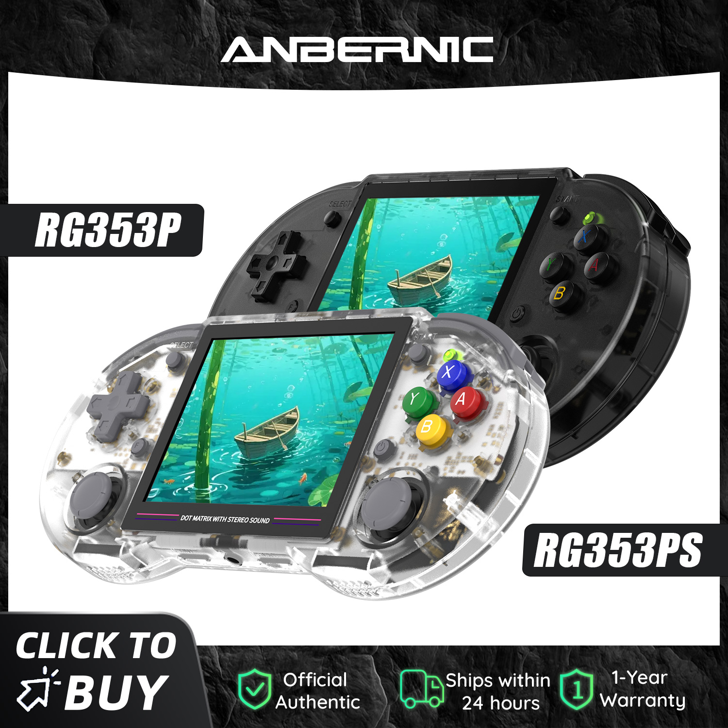 Anbernic  RG353P RG353PS 64 Bi - đánh giá và giá Retro Gaming Hdmi