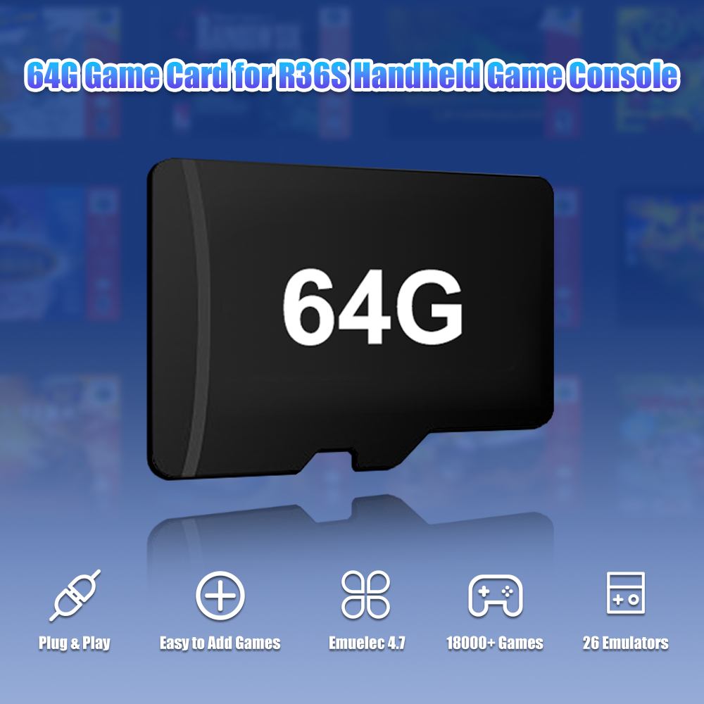 64G Game TF Card for R36S Vide - đánh giá và giá Retro Gaming Qss