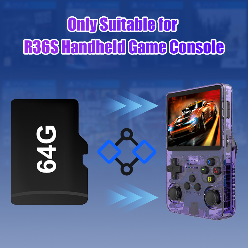 64G Game TF Card for R36S Vide - đánh giá và giá Retro Gaming Qss