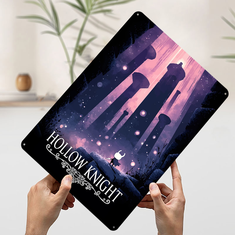 Hollow Knight Game Printed Pos - đánh giá và giá Retro Knight Gaming