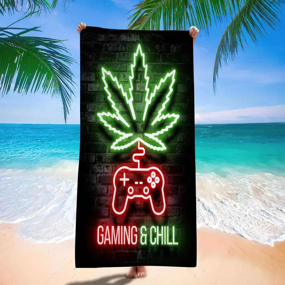 Retro Gaming Neon Beach Towel, - đánh giá và giá Background Retro Gaming