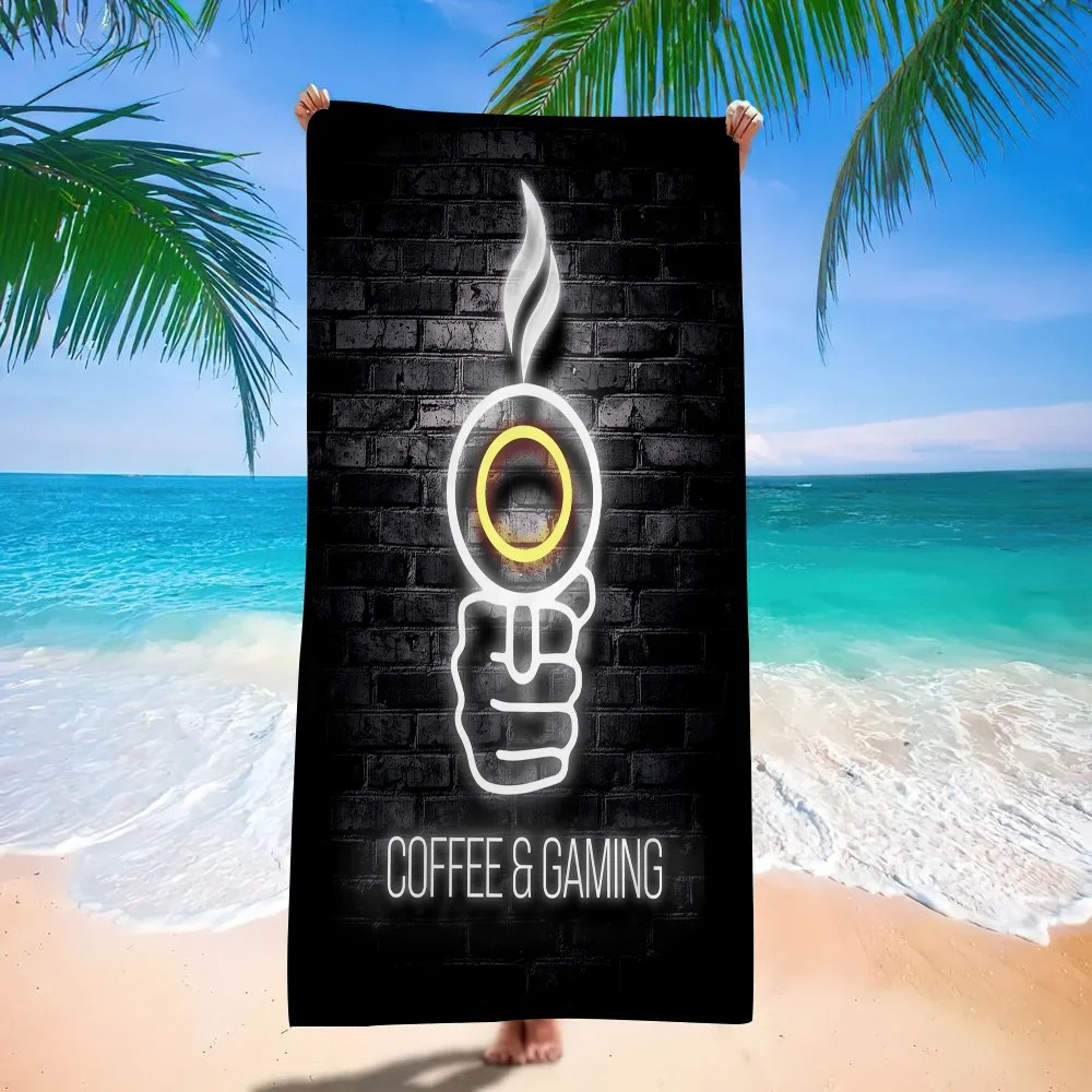 Retro Gaming Neon Beach Towel, - đánh giá và giá Background Retro Gaming