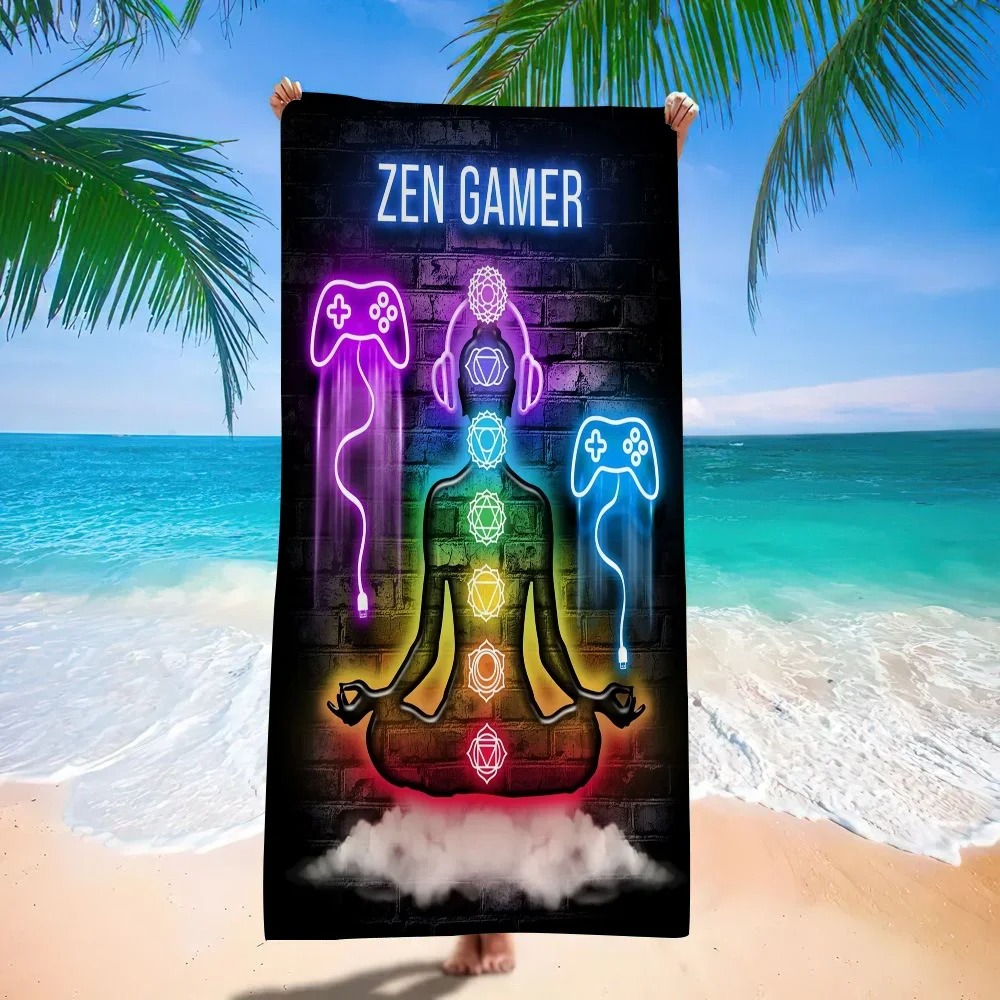 Retro Gaming Neon Beach Towel, - đánh giá và giá Background Retro Gaming