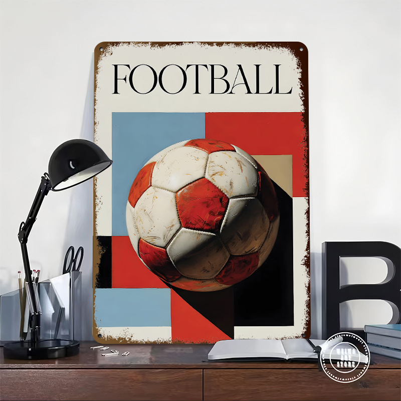 Football With Geometric Backgr - đánh giá và giá Background Retro Gaming