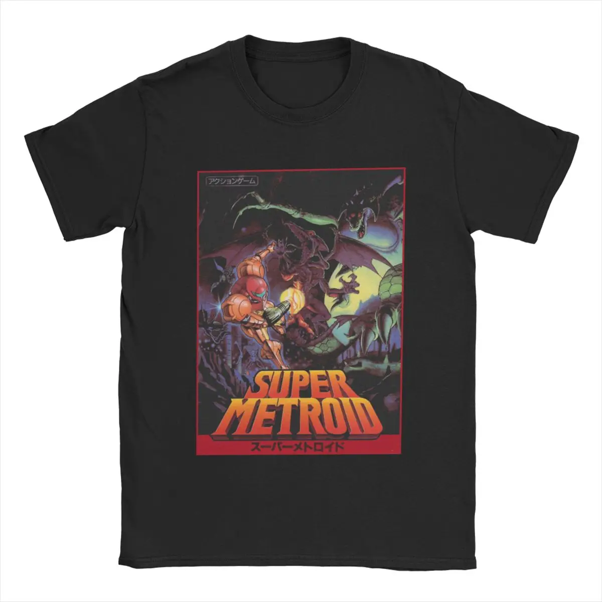 2025 New Super Metroid T-Shirt - đánh giá và giá Retro Gaming Aesthetic