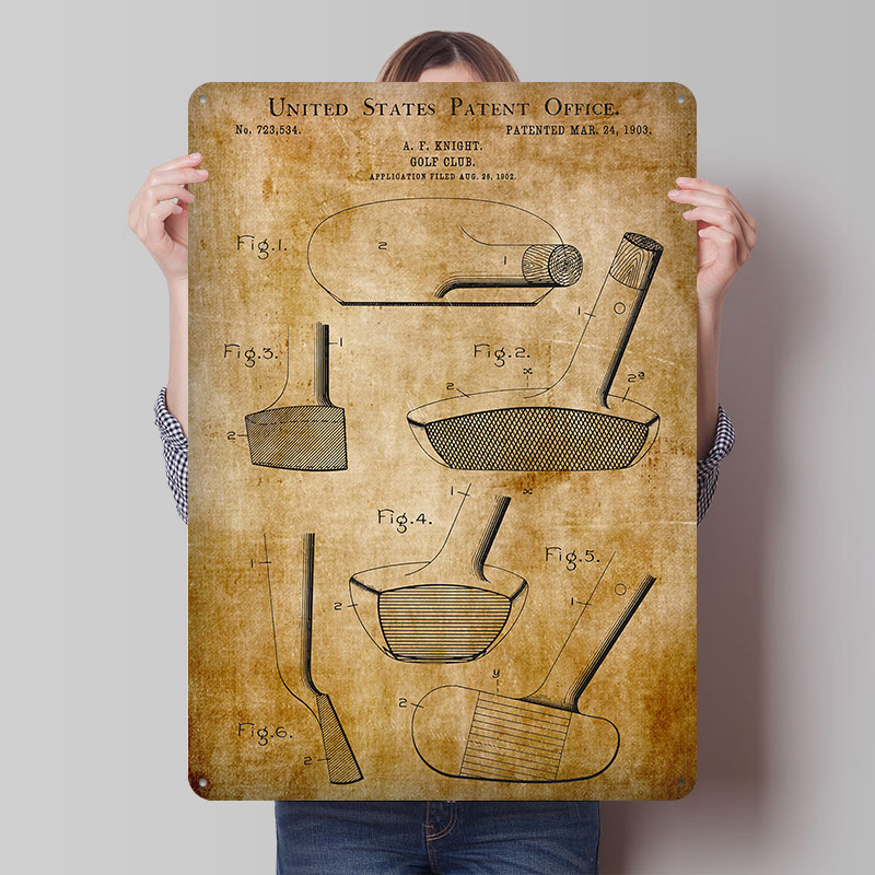 Patent Drawing Knights Golf Cl - đánh giá và giá Retro Knight Gaming