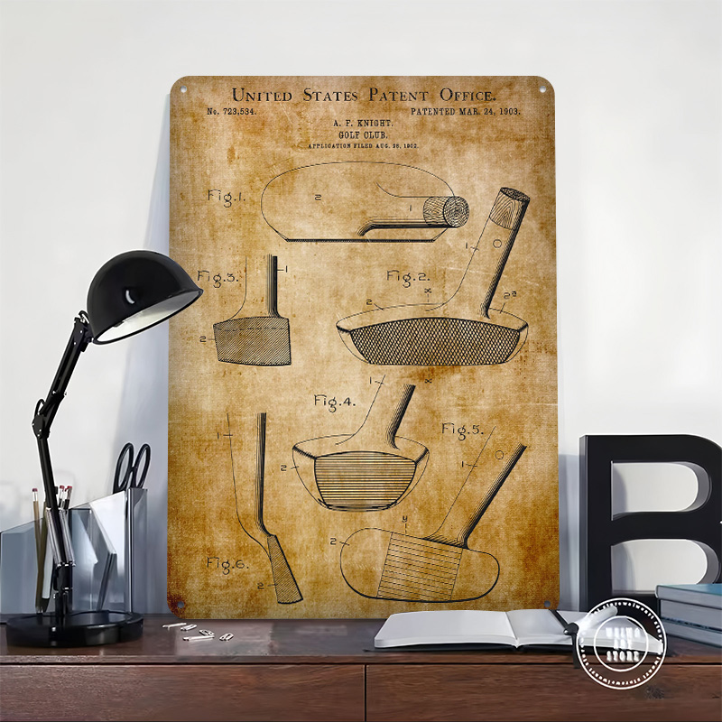 Patent Drawing Knights Golf Cl - đánh giá và giá Retro Knight Gaming