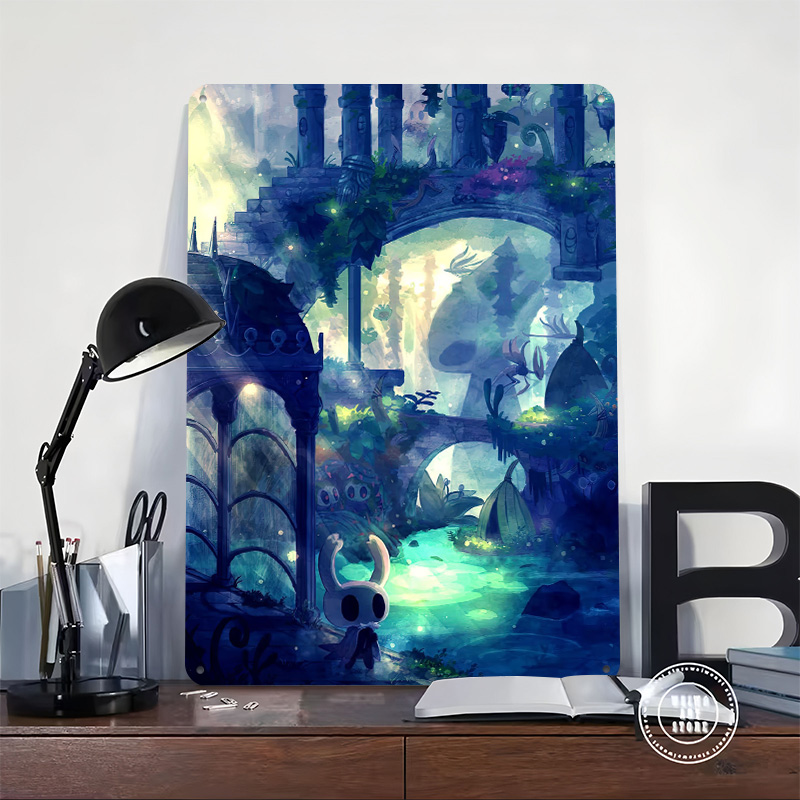 Hollow Knight Printed Poster C - đánh giá và giá Retro Knight Gaming
