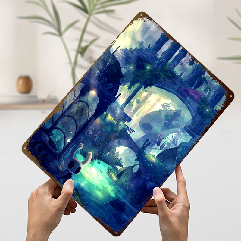 Hollow Knight Printed Poster C - đánh giá và giá Retro Knight Gaming
