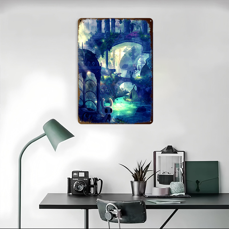 Hollow Knight Printed Poster C - đánh giá và giá Retro Knight Gaming