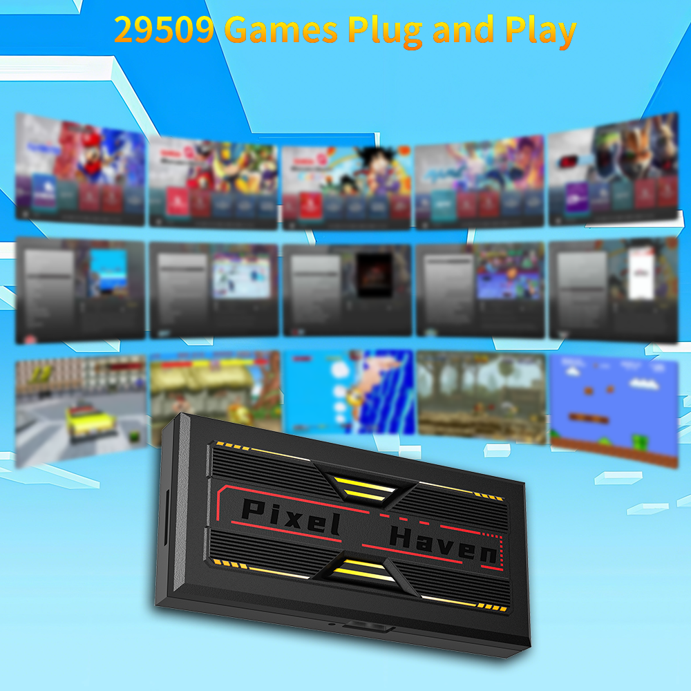 4K HD Retro Game Box Pixel Hav - đánh giá và giá Retro Gaming Tv Box