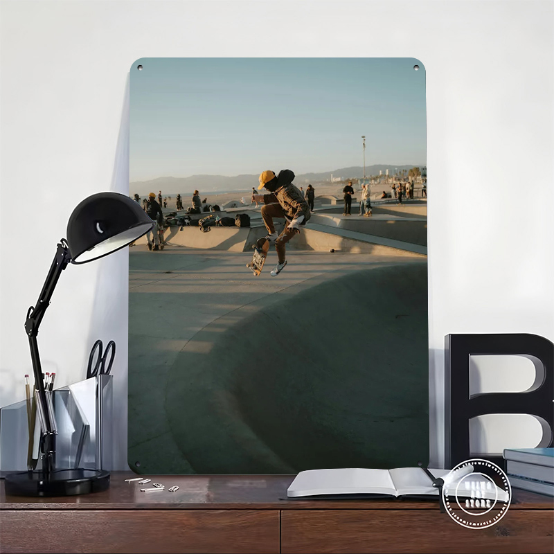 Skateboarder Mid-air At Sunset - đánh giá và giá Retro Gaming At