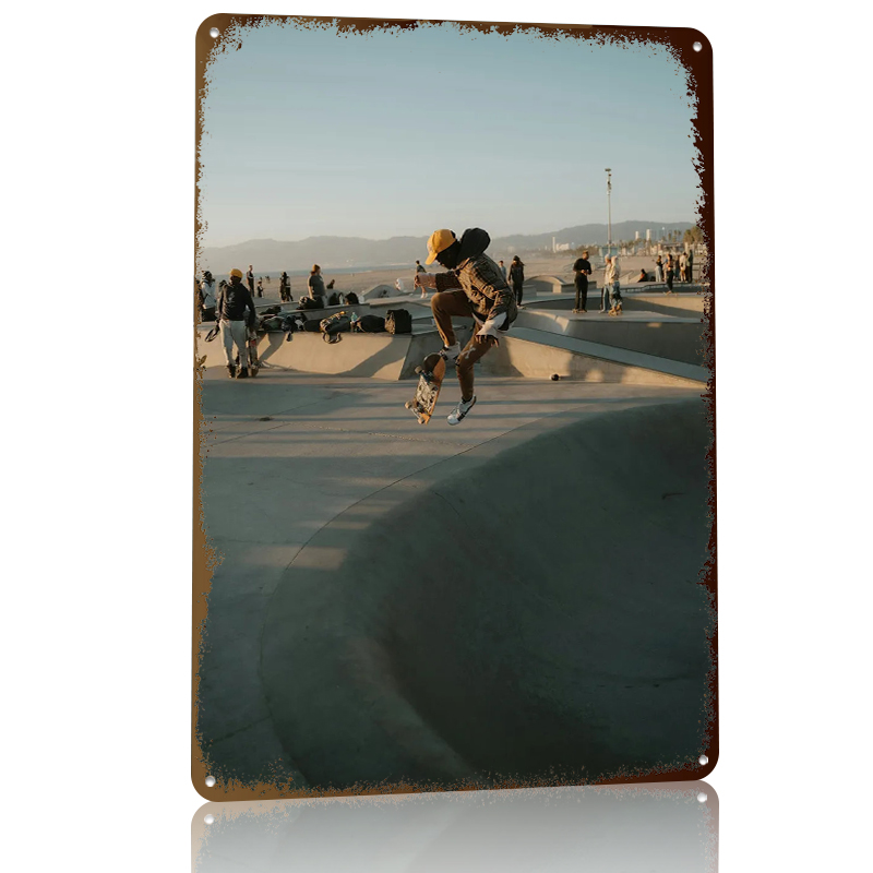 Skateboarder Mid-air At Sunset - đánh giá và giá Retro Gaming At