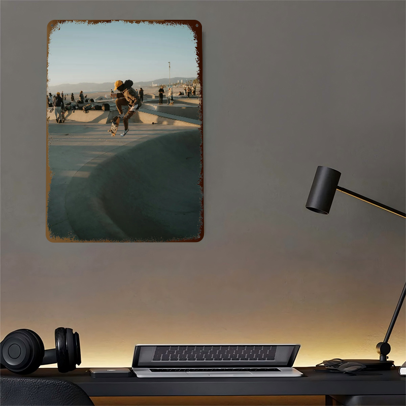 Skateboarder Mid-air At Sunset - đánh giá và giá Retro Gaming At