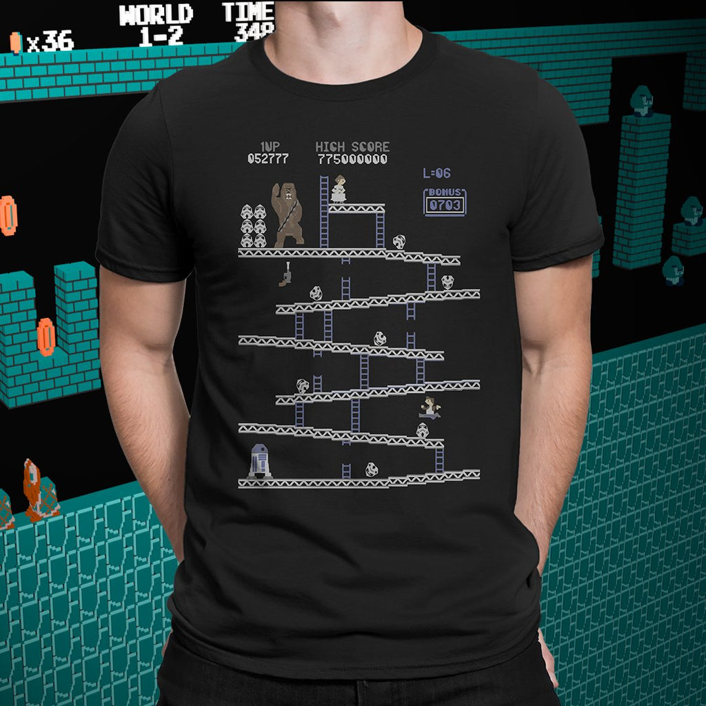 Donkey Kong T Shirt 8bit Pixel - đánh giá và giá Retro Gaming Aesthetic
