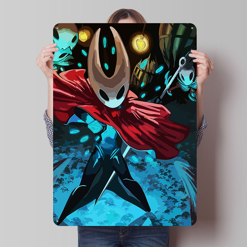 Hollow Knight Gaming Tin Poste - đánh giá và giá Retro Knight Gaming