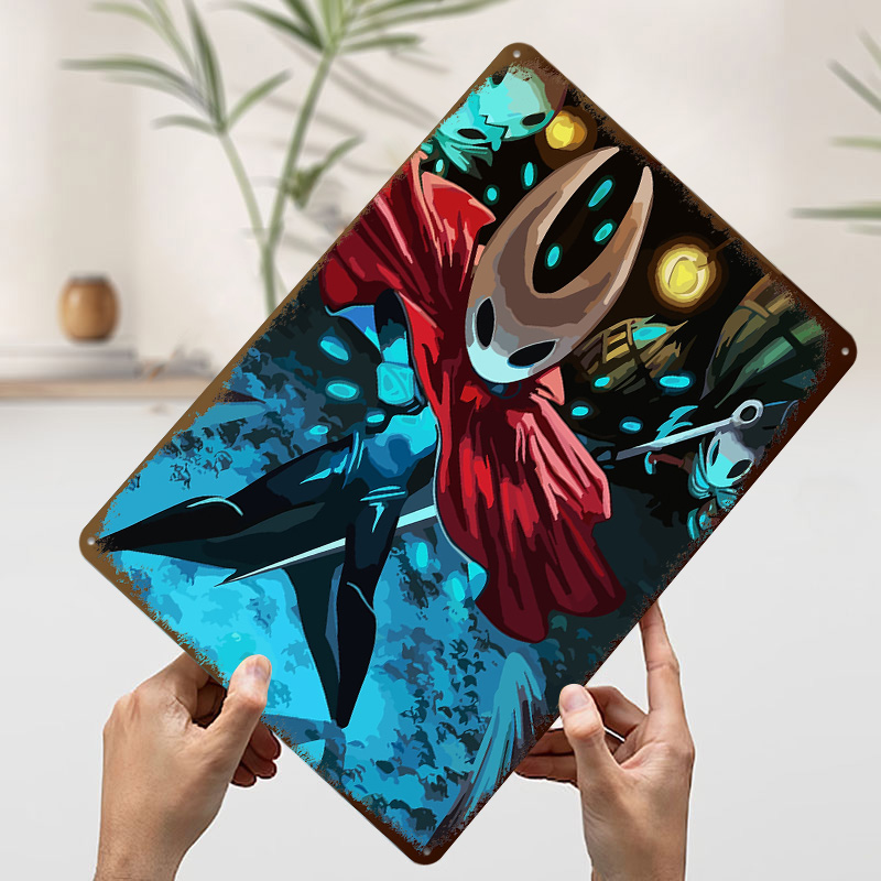 Hollow Knight Gaming Tin Poste - đánh giá và giá Retro Knight Gaming