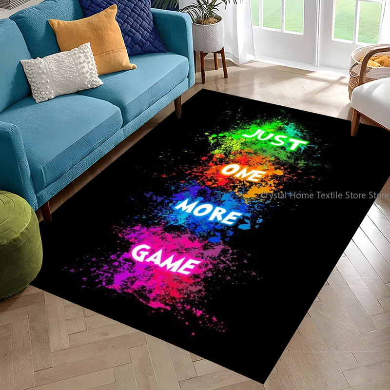 Gaming Neon Game Printed Rugs  - đánh giá và giá Retro Gaming Theme