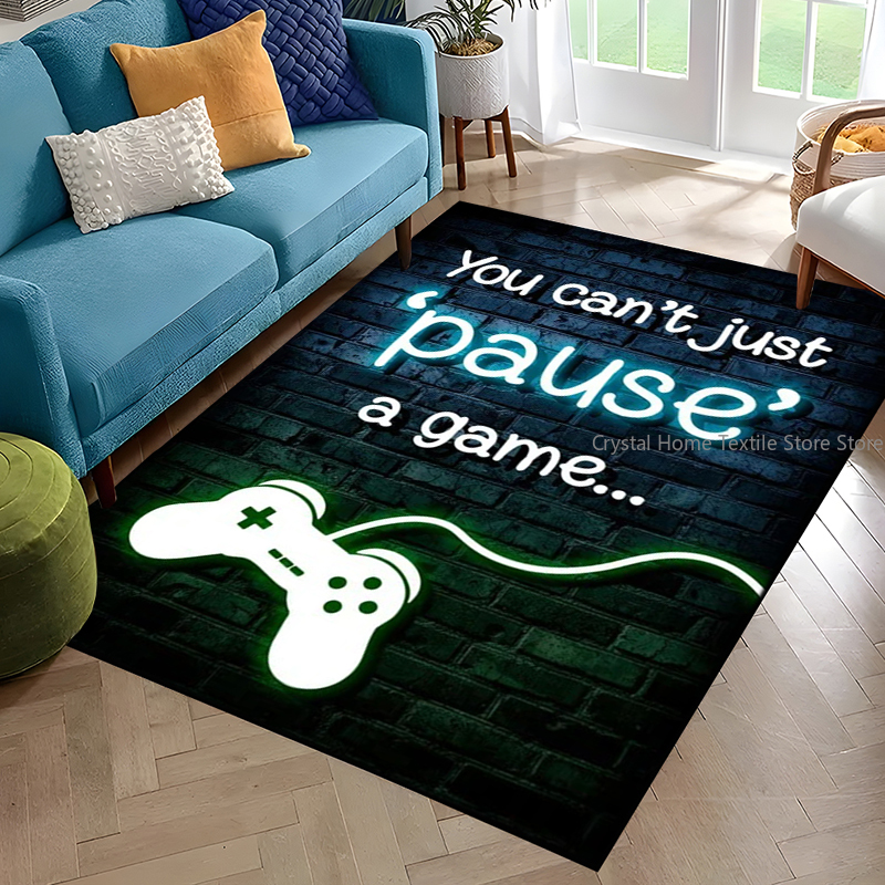 Gaming Neon Game Printed Rugs  - đánh giá và giá Retro Gaming Theme
