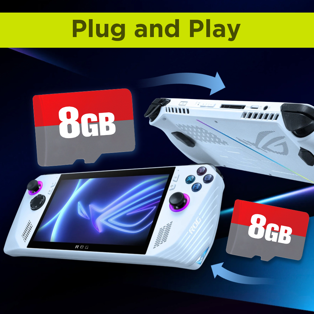 8GB Game TF Card with 3170 Ret - đánh giá và giá Retro Gaming Theme