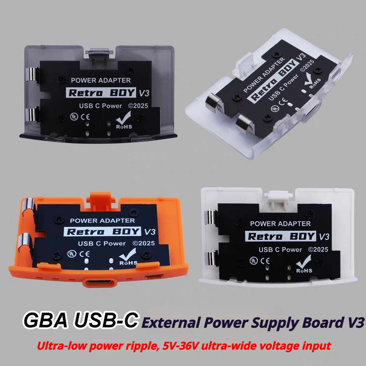2025 New V3 For GBA Power Boar - đánh giá và giá Retro Gaming Gameboy