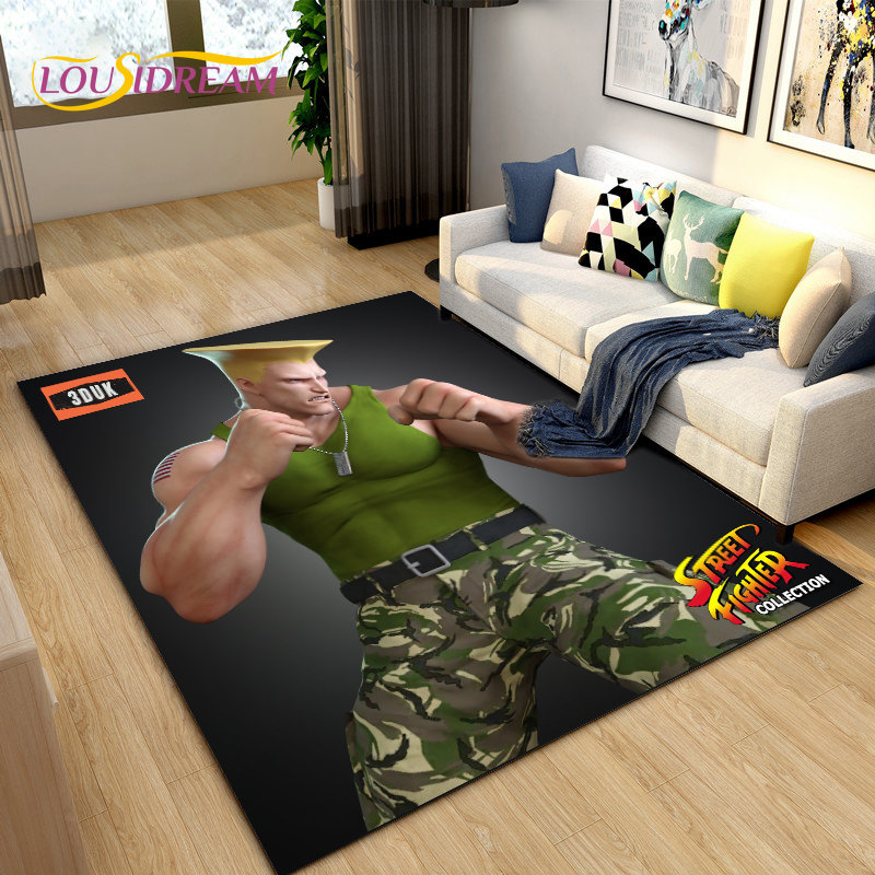 Retro Game Gamer Street Fighte - đánh giá và giá Retro Gaming Rug