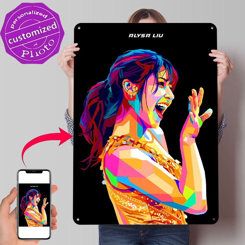 Alysa Liu Smile Metal Poster W - đánh giá và giá Retro Gaming At