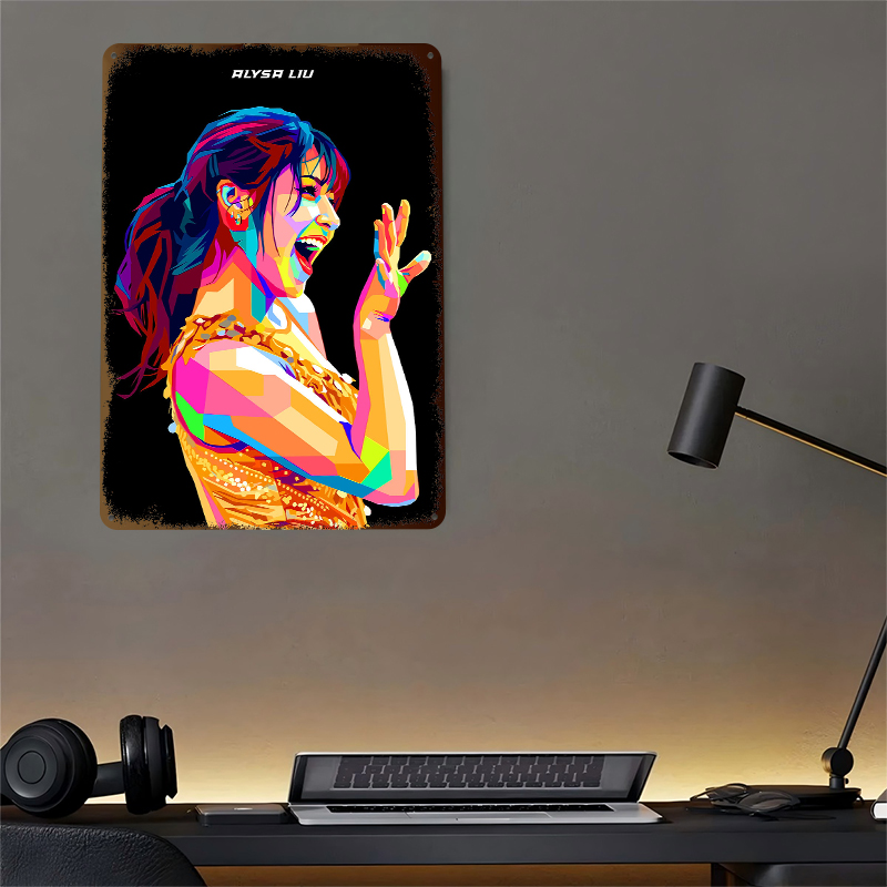 Alysa Liu Smile Metal Poster W - đánh giá và giá Retro Gaming At
