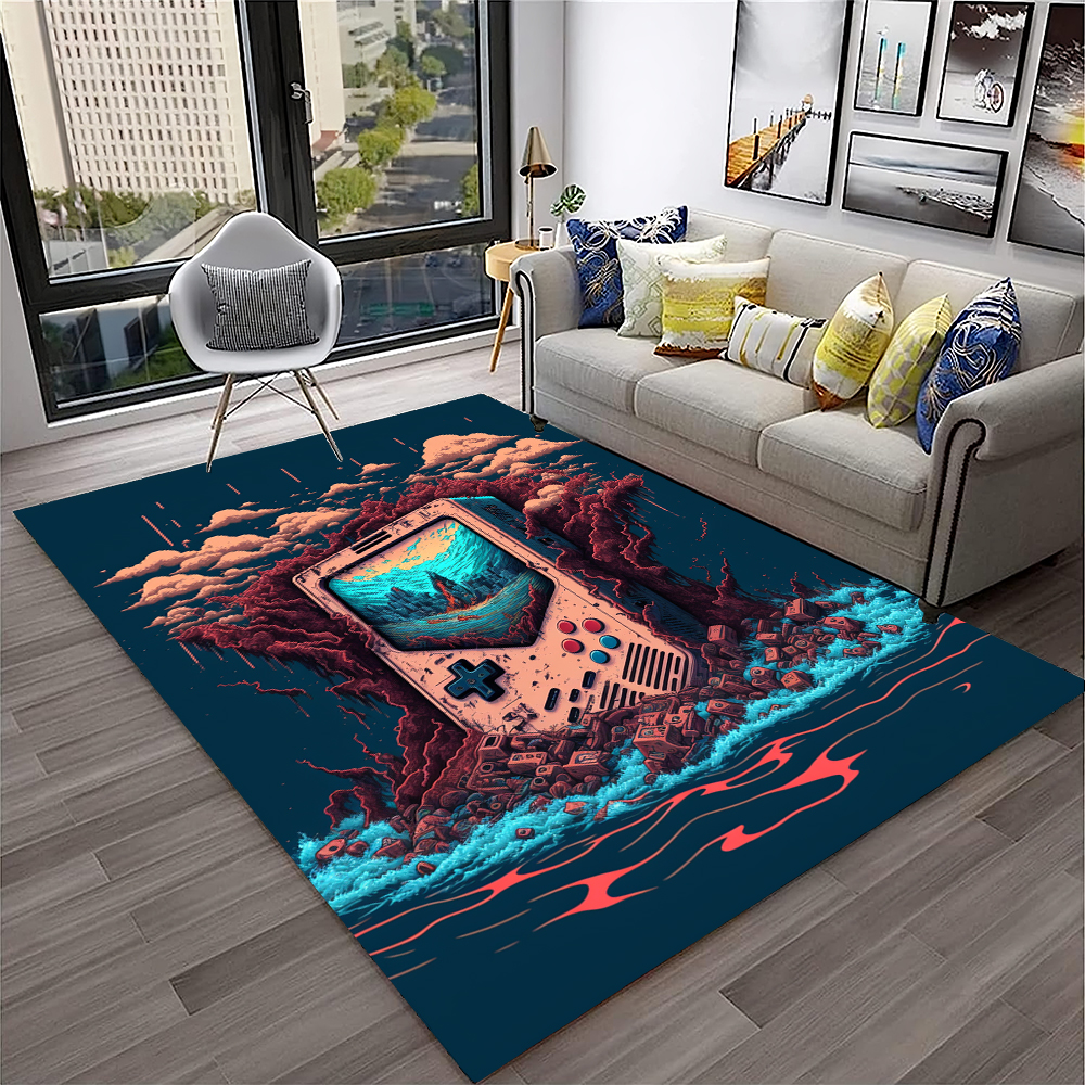 Retro Video Game Console Desig - đánh giá và giá Retro Gaming Rug
