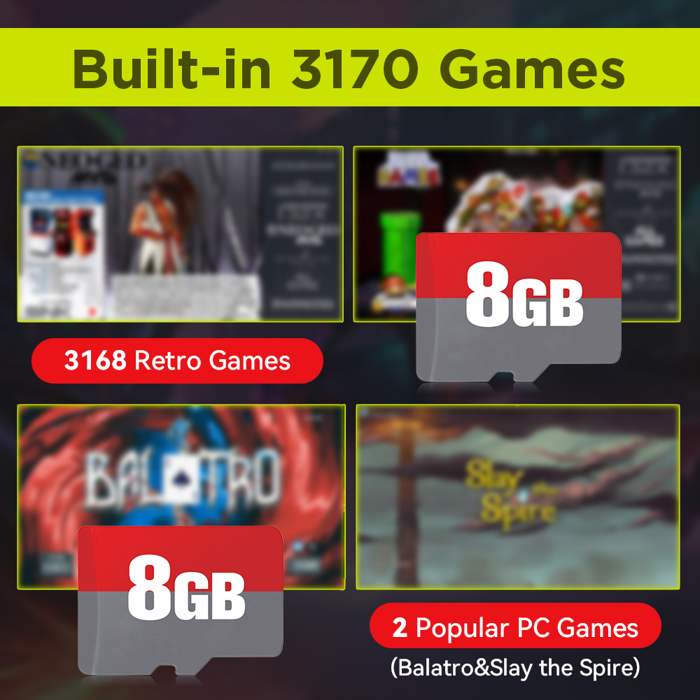 8GB TF Game Card with 3170 Ret - đánh giá và giá Retro Gaming Theme