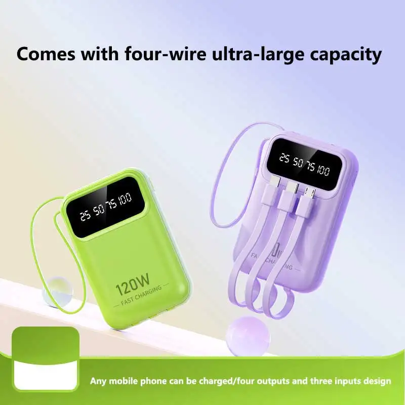 120W 500000mAh Capacity Power  - đánh giá và giá Retro Gaming Power Bank