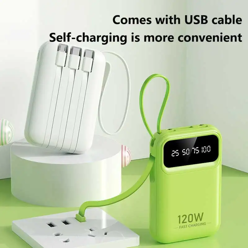 120W 500000mAh Capacity Power  - đánh giá và giá Retro Gaming Power Bank